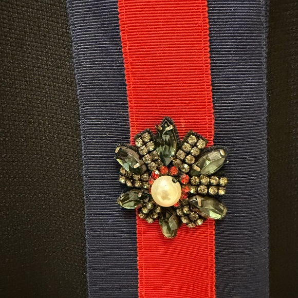 Gucci Black and Red Tailored Blazer - Picture 4 of 10